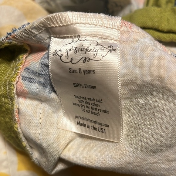 Persnickety button dress size 6 (damaged- please read description) - Picture 5 of 5